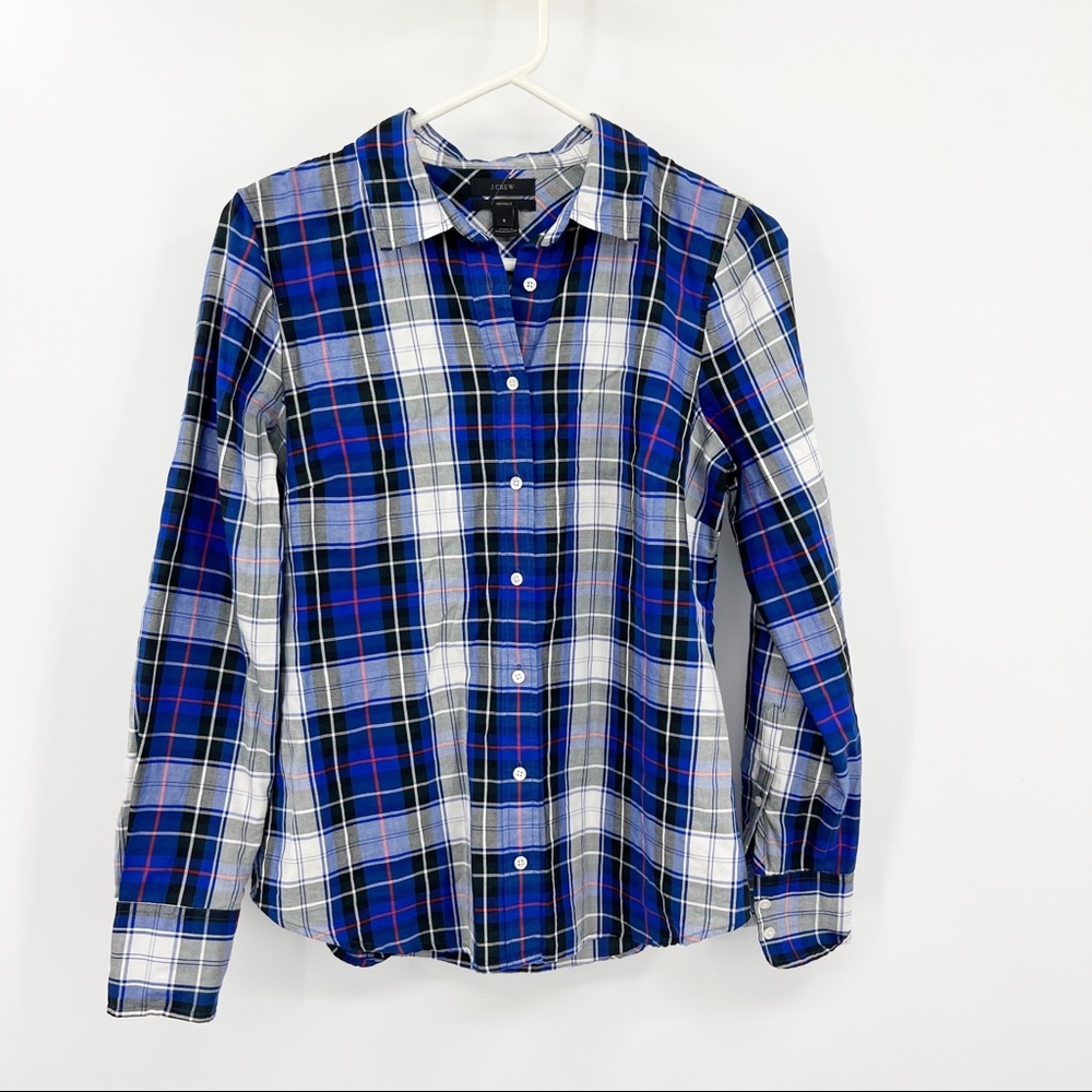 J. Crew Blue Button Down Shirt 8